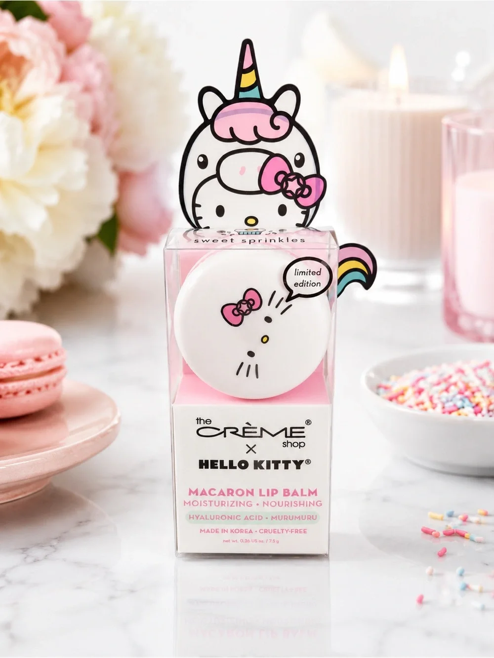 The Crème Shop x Hello Kitty Macaron Lip Balm – Buyer’s Choice – Limited Edition